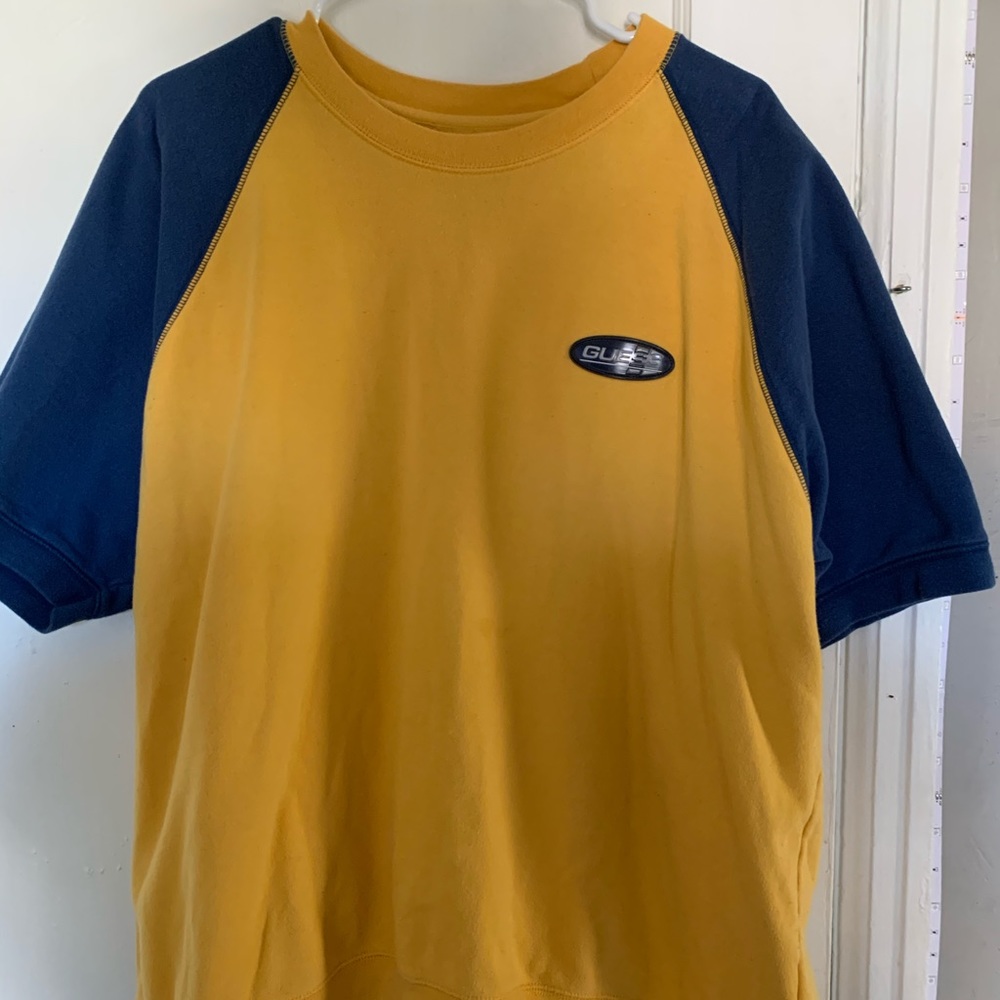Vintage Guess Fleece Crew Neck Tee